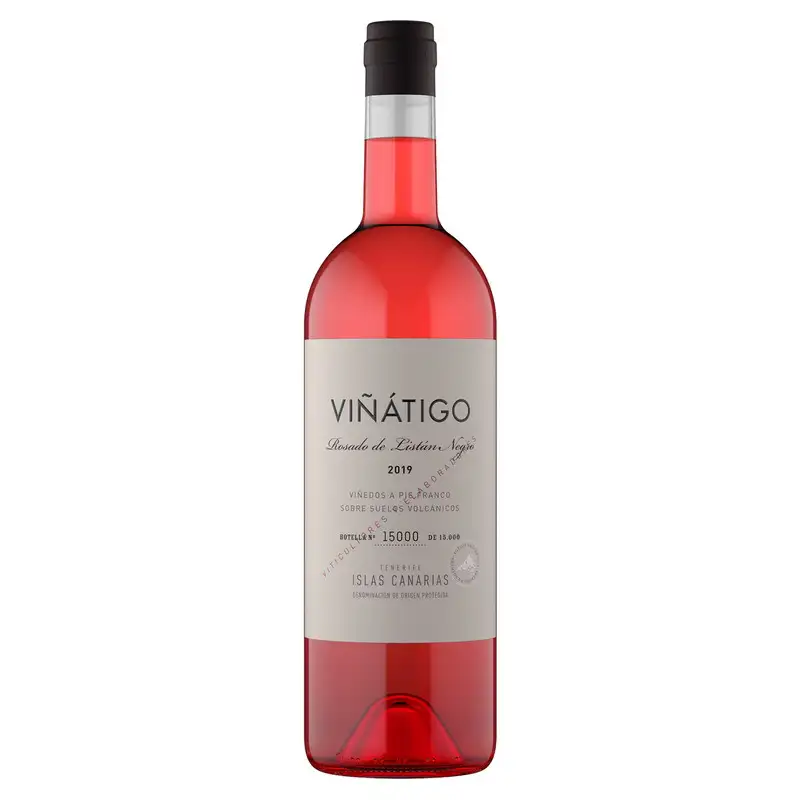 Dry and perfumed rose with notes of red fruits, green herbs and the same smoky, volcanic minerality that underpins the best wines of Tenerife. A perfect pairing with spicy tapas.
